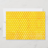 Waterverf Onze uitnodiging voor een zonnige verjaa (Achterkant)