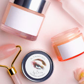 Waterverf oogschilderij make-up oogschaduw verpakk ronde sticker