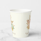 Waterverf oogst  Thanksgiving Papieren Bekers (Rechts)