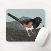 Waterverf Oost-Towee Mousepad Muismat (Met muis)