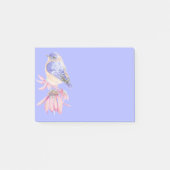 Waterverf Oostelijke Bluebird Blue Bird Art Post-it® Notes (Voorkant)