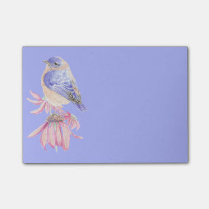 Waterverf Oostelijke Bluebird Blue Bird Art Post-it® Notes