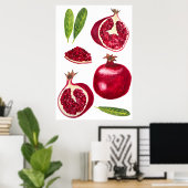 Waterverf op basis van vruchtbaarheid poster (Thuiskantoor)