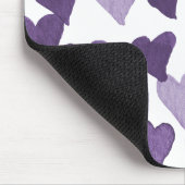 Waterverf op dag van de valentijn Harten - ultravi Muismat (Hoek)