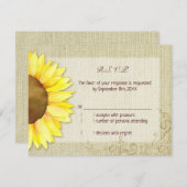 Waterverf op korte afstand RSVP (Voorkant / Achterkant)