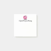 Waterverf op maat Een speciale noot mama Post-it® Notes (Voorkant)