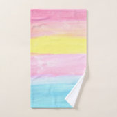 Waterverf op zonneschijn bad handdoek (Handdoek)
