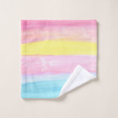 Waterverf op zonneschijn bad handdoek (Wasdoekje)