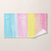 Waterverf op zonneschijn bad handdoek (Handdoek)