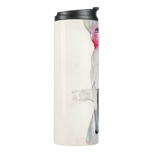 Waterverf Opera Cockato Thermosbeker (Gedraaid links)