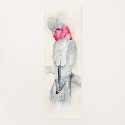 Waterverf Opera Cockato Yogamat (Voorkant)