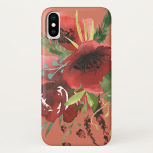 Waterverf oppies iPhone/iPad case