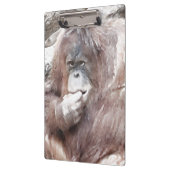 Waterverf Orang 2 Klembord (Links)