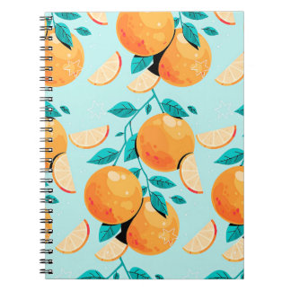 Waterverf Oranje Citrus Notitieboek