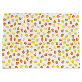 WATERVERF ORANJE EN GEEL EENVOUDIGERE EIEREN GROOT CADEAUZAKJE