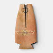 Waterverf Oranje Thanksgiving najaarkleuren laten  Flesjeskoeler (Achterkant)