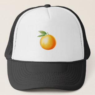 Waterverf Oranje Trucker Pet