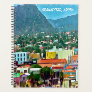 Waterverf Oranjestad, Aruba Planner