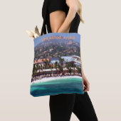 Waterverf Oranjestad Aruba Tote Bag (Dichtbij)