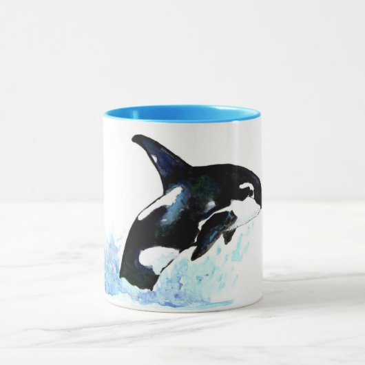 Waterverf Orca Mok (Midden)