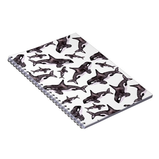 Waterverf Orca Notitieboek (Rechterzijde)