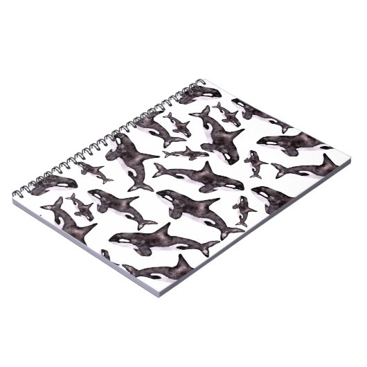 Waterverf Orca Notitieboek (Linkerzijde)