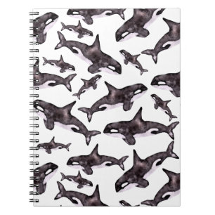 Waterverf Orca Notitieboek
