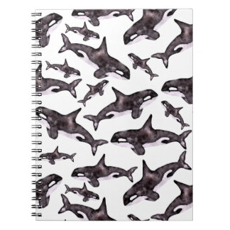 Waterverf Orca Notitieboek