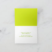 Waterverf orchid greenery bruiloft bedankt (Binnen)