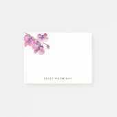 Waterverf Orchid Personal Stationery Post-it® Notes (Voorkant)