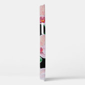 Waterverf orchidebloemen en eucalyptusbladeren pa Case-Mate iPhone case (Achterkant / Rechts)