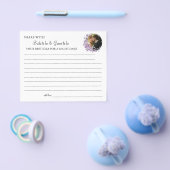 Waterverf orchidee deelt een date - night - kaart (Enkel)