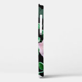 Waterverf orchideeën bloemen en eucalyptus bladere Case-Mate iPhone case (Achterkant / Links)