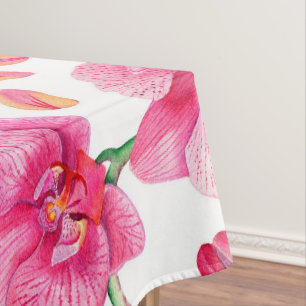 Waterverf Orchideeën Design 2 Tafelkleed