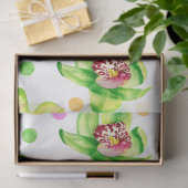 Waterverf Orchideeën Design 7 Tissuepapier (Geschenk)