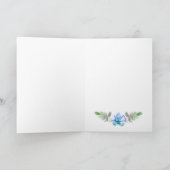  Waterverf orchideeën Shanah Tova Kaart (Binnen)