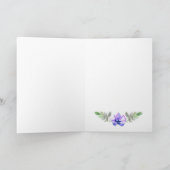 Waterverf orchideeën Shanah Tova Kaart (Binnen)