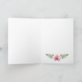 Waterverf orchideeën Shanah Tova Kaart (Binnen)