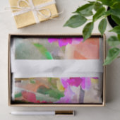 Waterverf Orchideeën Tissuepapier (Geschenk)