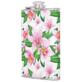 Waterverf Orchids Design 12 Heupfles (Links)