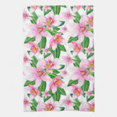 Waterverf Orchids Design 12 Theedoek (Verticaal)