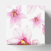 Waterverf Orchids Design 15 Bedankdoosjes (Bovenkant)
