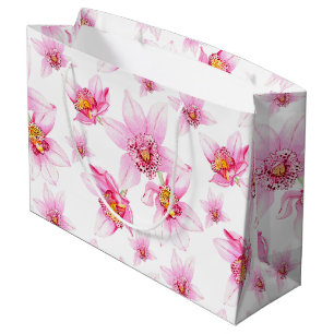 Waterverf Orchids Design 15 Groot Cadeauzakje