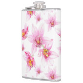 Waterverf Orchids Design 15 Heupfles (Links)