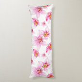 Waterverf Orchids Design 15 Lichaamskussen (Achterkant (Verticaal))