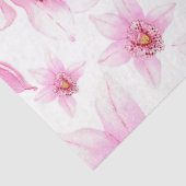 Waterverf Orchids Design 15 Tissuepapier (Detail)