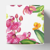 Waterverf Orchids Design 18 Bedankdoosjes (Bovenkant)