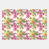 Waterverf Orchids Design 18 Inpakpapier Vel (Voorkant)