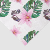 Waterverf Orchids Design 22 Tissuepapier (Detail)