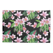 Waterverf Orchids Design 27 Kussensloop (Achterkant-Links)